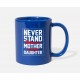 Mother And Daughter Royal Blue Mugs